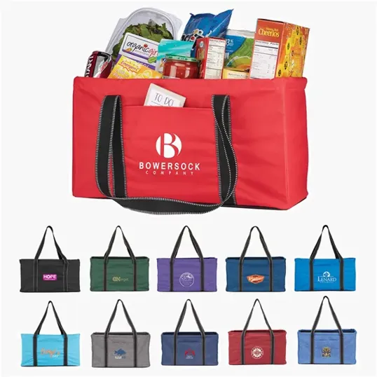 Ultimate Utility Tote Bag with Rigid Wire Rim