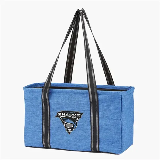 Junior Utility Tote Bag with Collapsible Wire-Rim Frame — view 12