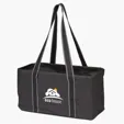 Junior Utility Tote Bag with Collapsible Wire-Rim Frame — view 4