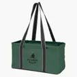 Junior Utility Tote Bag with Collapsible Wire-Rim Frame — view 5