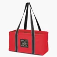 Junior Utility Tote Bag with Collapsible Wire-Rim Frame — view 7