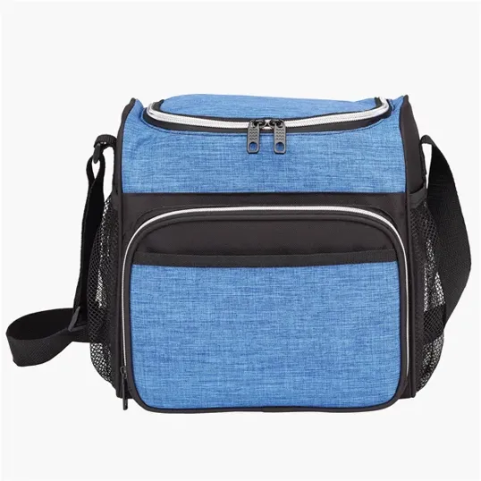 12-Can Heather Cooler Bag with Shoulder Strap — view 3