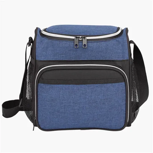 12-Can Heather Cooler Bag with Shoulder Strap — view 4