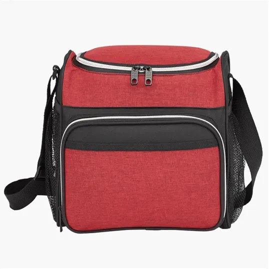 12-Can Heather Cooler Bag with Shoulder Strap — view 5