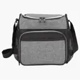 12-Can Heather Cooler Bag with Shoulder Strap — view 2