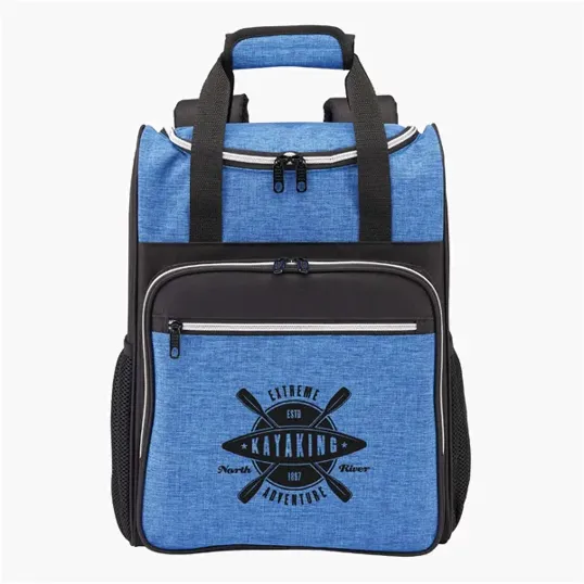 24-Can Heather Backpack Cooler — view 3