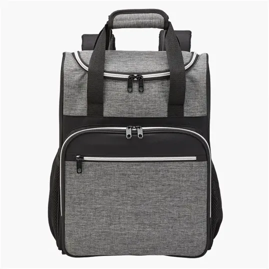 24-Can Heather Backpack Cooler — view 2
