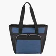 rPET Heather Cooler Tote with Zippered Main Compartment — view 2