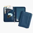 Junior Zippered Padfolio with Writing Pad and Pen Holder — view 5