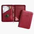 Junior Zippered Padfolio with Writing Pad and Pen Holder — view 7