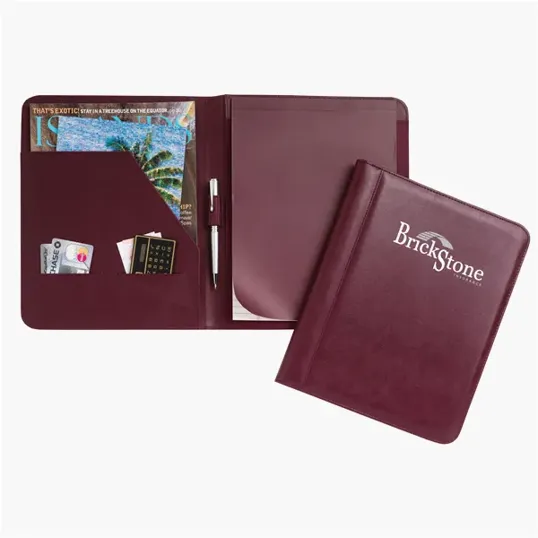 Conference Padholder Portfolio with Writing Pad — view 3