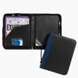 Conference Ring Folio Zippered Binder Padfolio with Paper — view 3