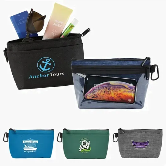Clear Clip Caddy Golf & Travel Accessory Pouch — view 4