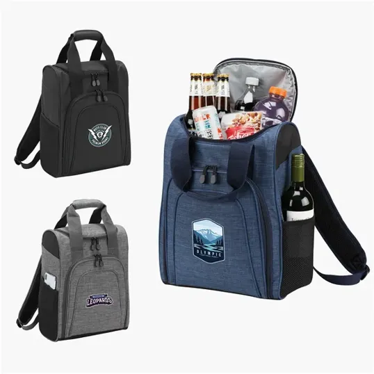 24-Can Elite Backpack Cooler Bag, 600D Polyester