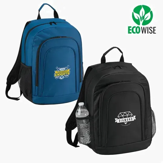 rPET Elite Laptop Backpack, Recycled Polyester