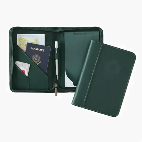 Jefferson Zippered Jr. Padfolio with 5 x 7 Writing Pad — view 5