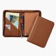 Jefferson Zippered Jr. Padfolio with 5 x 7 Writing Pad — view 2