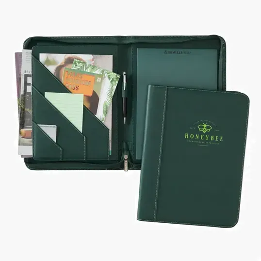Madison Zippered Padfolio Organizer — view 5