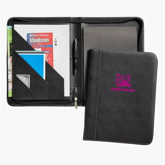 Madison Zippered Padfolio Organizer