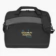Slim Line Computer Briefcase, 600D Polyester Laptop Bag — view 4