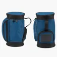 Golf Bag Shaped Toiletry Kit with Hanging Hook — view 4