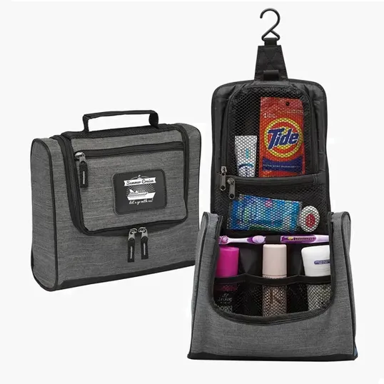 Toiletry Kit with Mesh Pockets and Hanging Hook — view 4