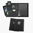 ProTech Zippered Padfolio with Solar Calculator, 13.5 x 11 in. — view 3