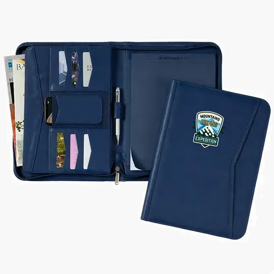 Next Gen Deluxe Zippered Padfolio — view 4