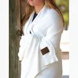 Pro Towels Aliehs Crochet Knit Throw — view 4
