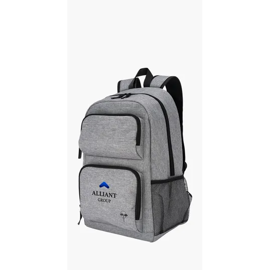 EarthTrendz™ 26L rPET Whitewater Laptop Backpack — view 3