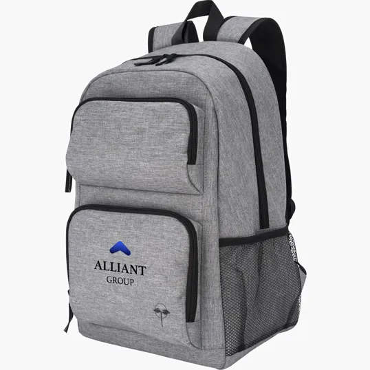EarthTrendz™ 26L rPET Whitewater Laptop Backpack — view 6