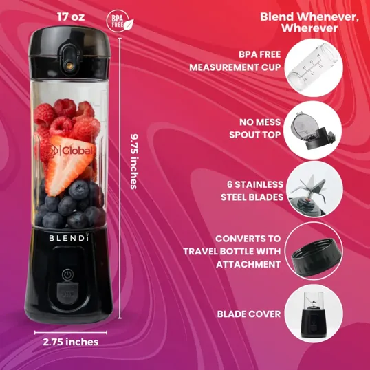BLENDi™ Pro+ Portable Blender 17oz — view 8