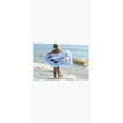 Diamond Cotton Terry Velour Beach Towel, 35 x 60 in.