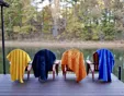Diamond Colored Beach Towel, 35 x 60 in. Cotton Terry Velour — view 2