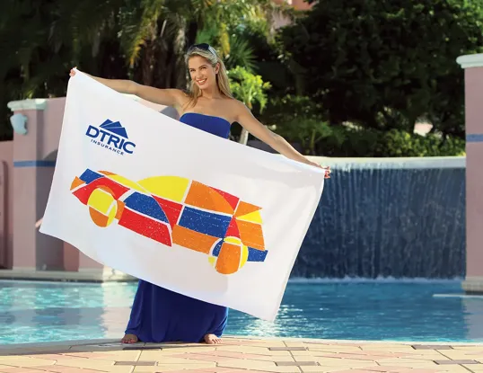 Pro Towels Diamond Beach Towel, 35 x 60 Inches — view 2