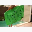 Starline Platinum Beach Towel, 35" x 70" — view 4
