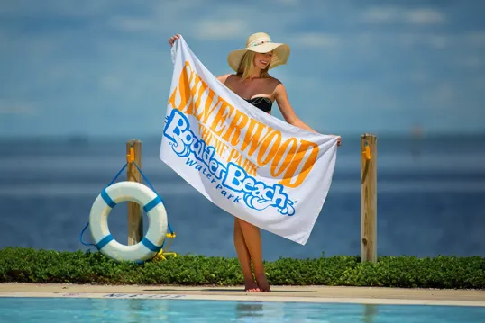 Pro Towels Jewel Beach Towel, 28 x 58 Inches — view 2