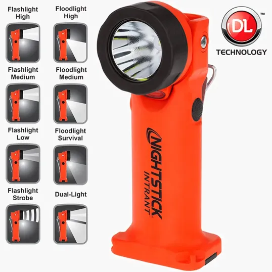 Nightstick® Intrinsically Safe Angle Dual-Light™ Flashlight — view 7