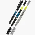 uni-ball® Combi Highlighter Pen, 2-in-1 — view 7