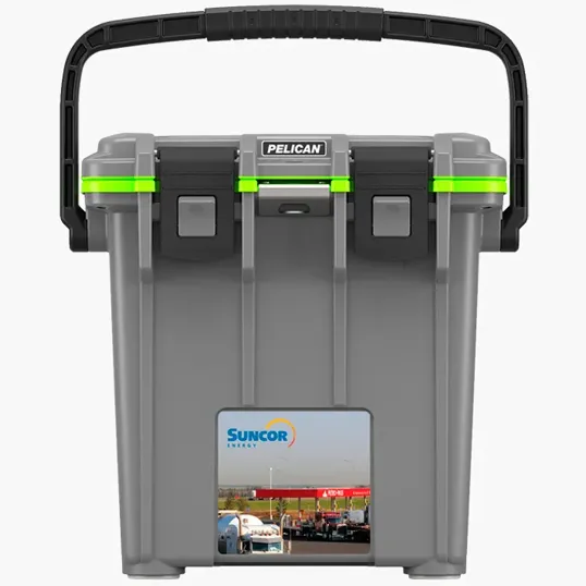 Pelican™ 20QT Cooler with Molded-In Lock Hasp — view 6