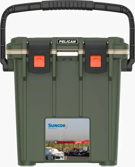Pelican™ 20QT Cooler with Molded-In Lock Hasp — view 7
