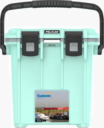 Pelican™ 20QT Cooler with Molded-In Lock Hasp — view 8