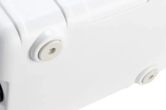 Pelican™ 50QT Cooler — White Rotomolded Ice Chest — view 3