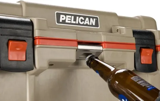 Pelican™ 50QT Cooler — White Rotomolded Ice Chest — view 5