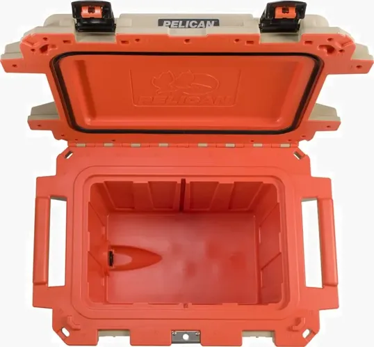 Pelican™ 50QT Cooler — White Rotomolded Ice Chest — view 2