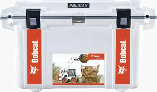 Pelican™ 70QT Cooler, White — view 5