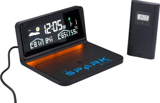 Starline Digital Weather Station and Wireless Charger — view 2