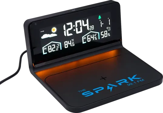 Starline Digital Weather Station and Wireless Charger — view 4