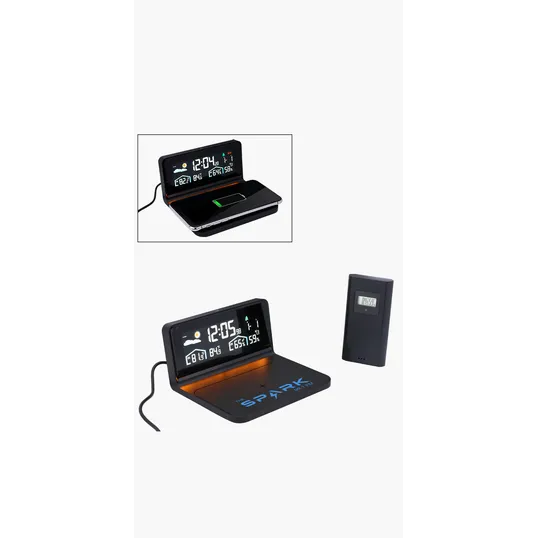 Starline Digital Weather Station and Wireless Charger — view 3