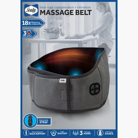 Sealy® Massage Belt with Heat, Air Compression, and Vibration — view 7
